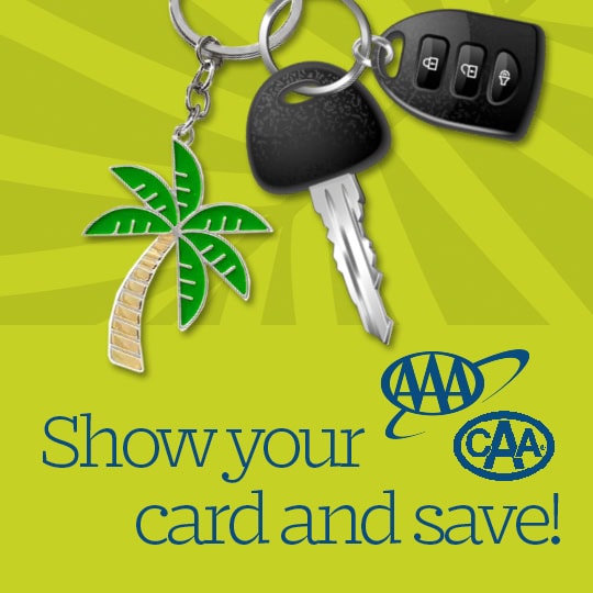 AAA image with keys and show your card and save 540x540