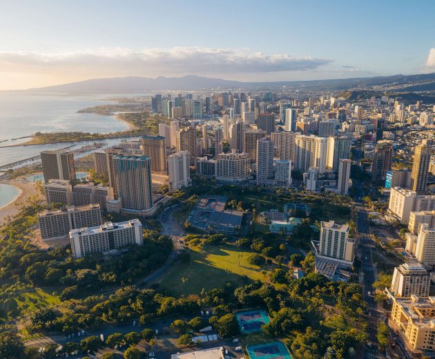 Waikiki Heritage aerial view
